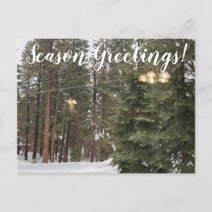 Carte Postale Salutations de saison de Tahoe City