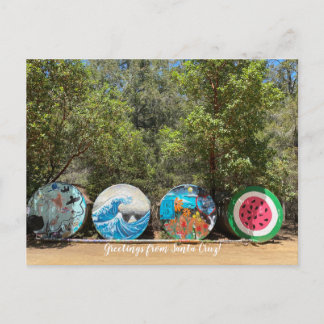 Carte Postale Salutations de Santa Cruz !