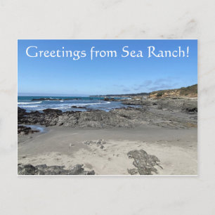 Carte Postale Salutations de Sea Ranch !
