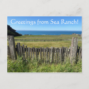 Carte Postale Salutations de Sea Ranch