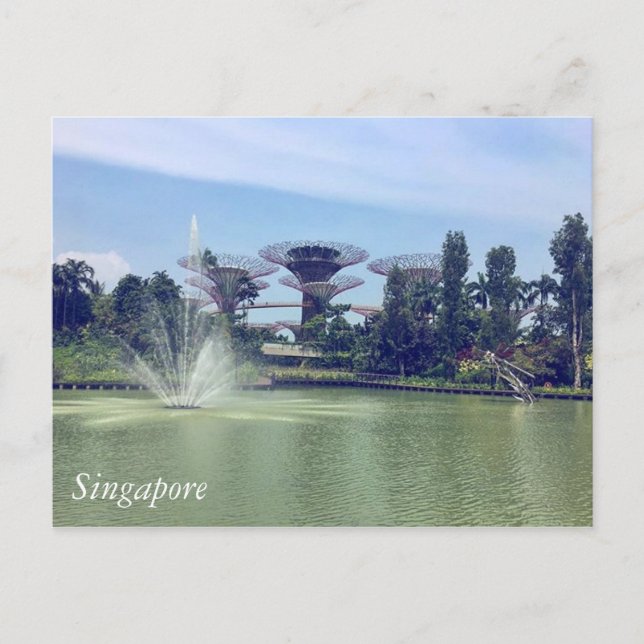 Carte Postale Salutations de Singapour (Devant)