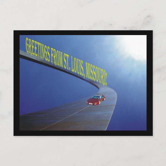 Carte Postale Salutations de St. Louis, MO (Devant)