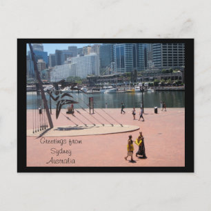 Carte Postale Salutations de Sydney Australie