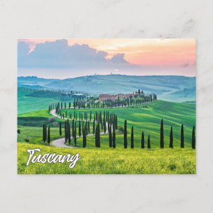 Carte Postale Salutations De Toscane, Italie