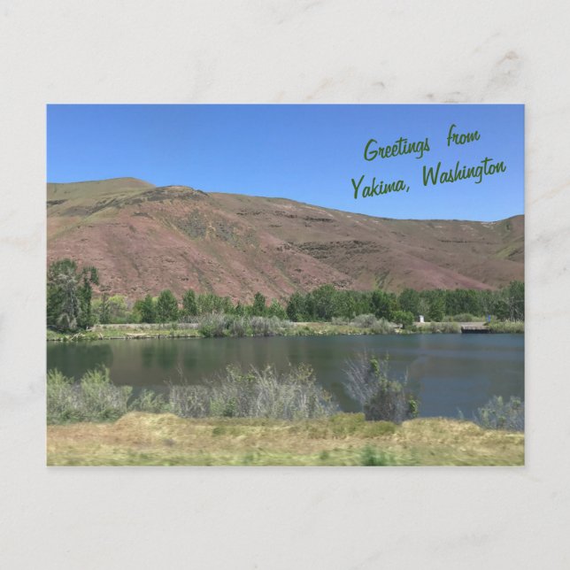 Carte Postale Salutations de Yakima (Devant)