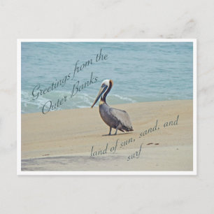 Carte Postale Salutations des banques extérieures OBX NC