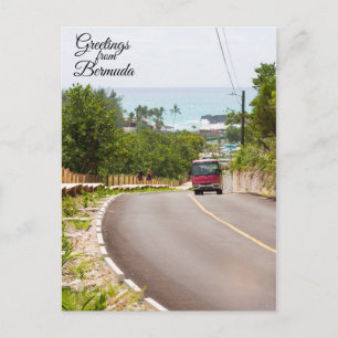 Carte Postale Salutations des Bermudes