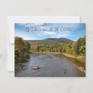 Carte Postale Salutations Des CatSkills