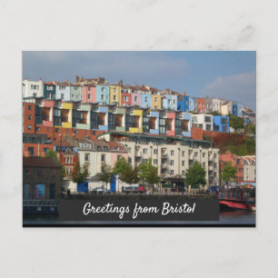 Carte Postale Salutations des maisons du quai de Bristol