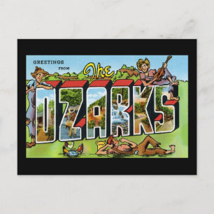 Carte Postale Salutations des Ozarks