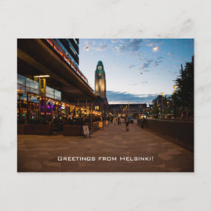 Carte Postale Salutations d'Helsinki