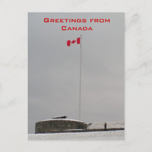 Carte Postale Salutations du Canada