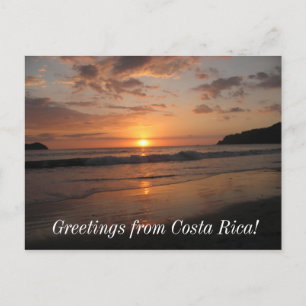 Carte Postale Salutations du Costa Rica !