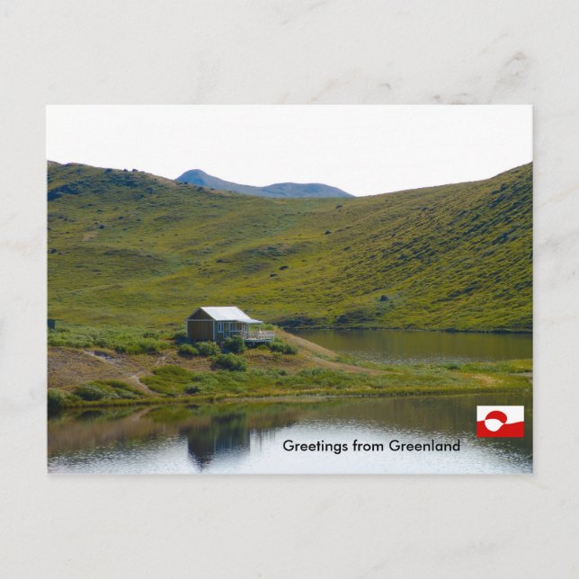 Carte Postale Salutations du Groenland 4 (Devant)