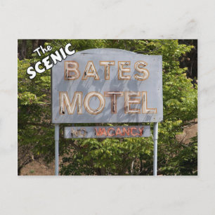 Carte Postale Salutations Du Motel Pittoresque Bates