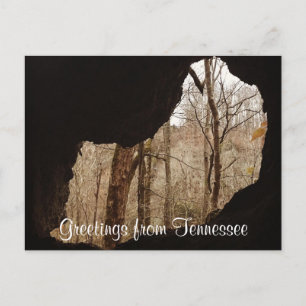 Carte Postale SALUTATIONS DU TENNESSEE photo de rock dynamique