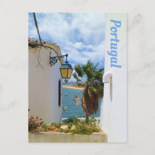 Carte Postale Salutations Du Village Côtier Du Portugal