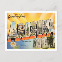 Salutations du Vintage voyage Arizona