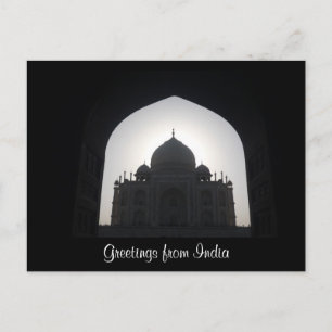 Carte Postale salutations indiennes