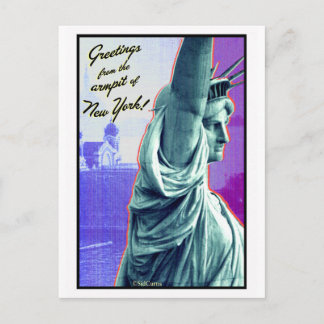 Carte Postale Salutations NYC