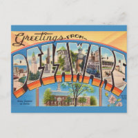Salutations rétro Delaware  