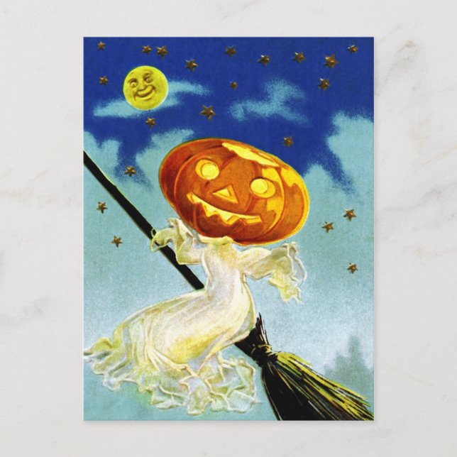 Carte Postale Salutations salutaires pour Halloween ! (Devant)