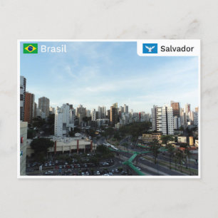 Carte Postale Salvador, Bahia - Brésil