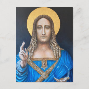 Carte Postale Salvator Mundi