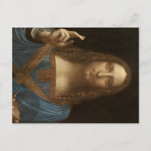 Carte Postale Salvator Mundi by Leonardo da Vinci