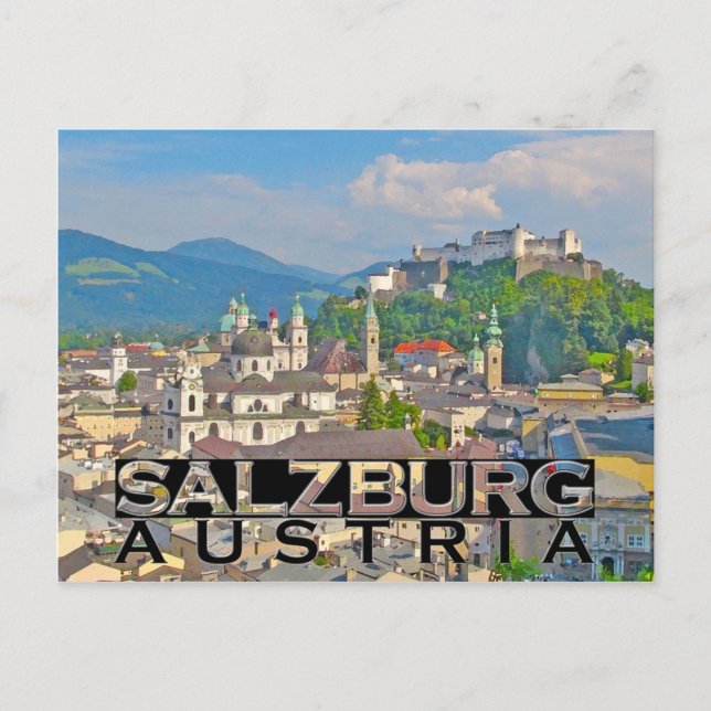 Carte Postale Salzbourg (Devant)