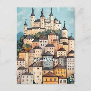 Carte Postale Salzbourg Autriche