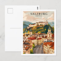 Salzbourg Autriche Lieu de voyage célèbre