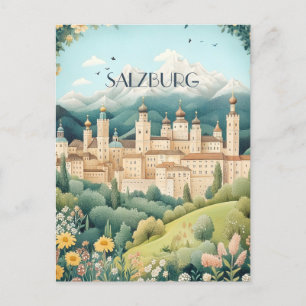 Carte Postale Salzbourg Autriche Voyage