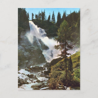 Carte Postale Salzbourg, Oberber Krimmler Wasserfalle