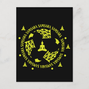 Carte Postale Samara Bouddhiste Nirvana Bouddhisme 