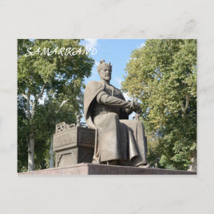 Carte Postale Samarkand, Ouzbékistan