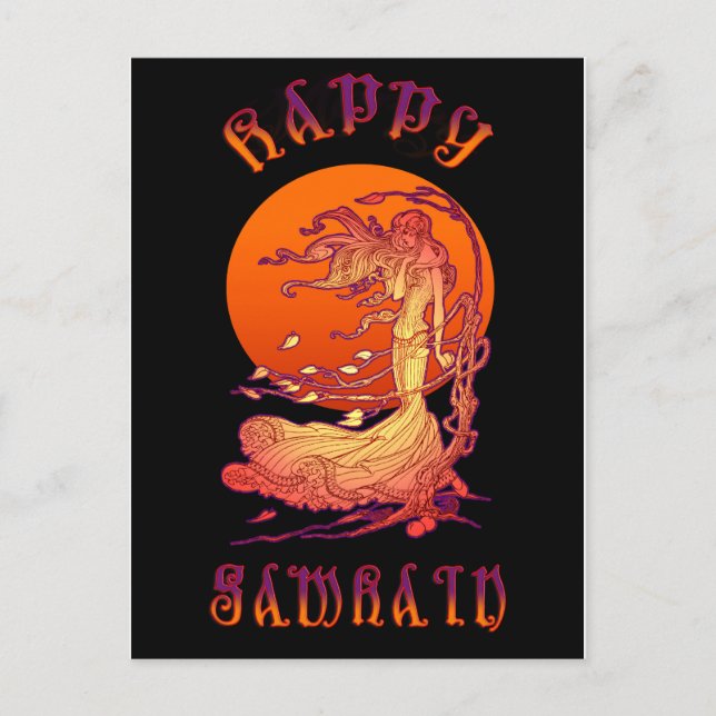 Carte Postale Samhain (Devant)