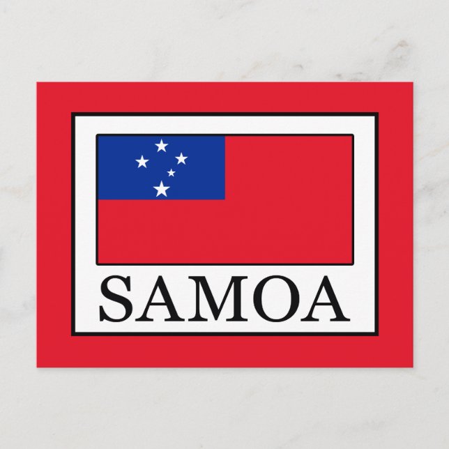 Carte Postale Samoa (Devant)