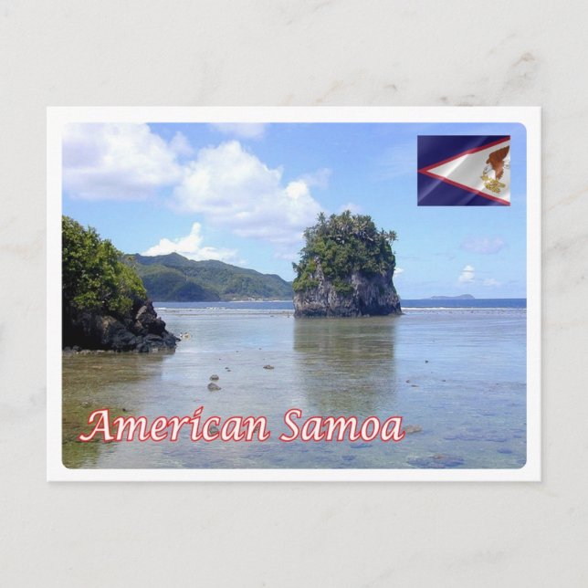 Carte Postale Samoa américaines (Devant)