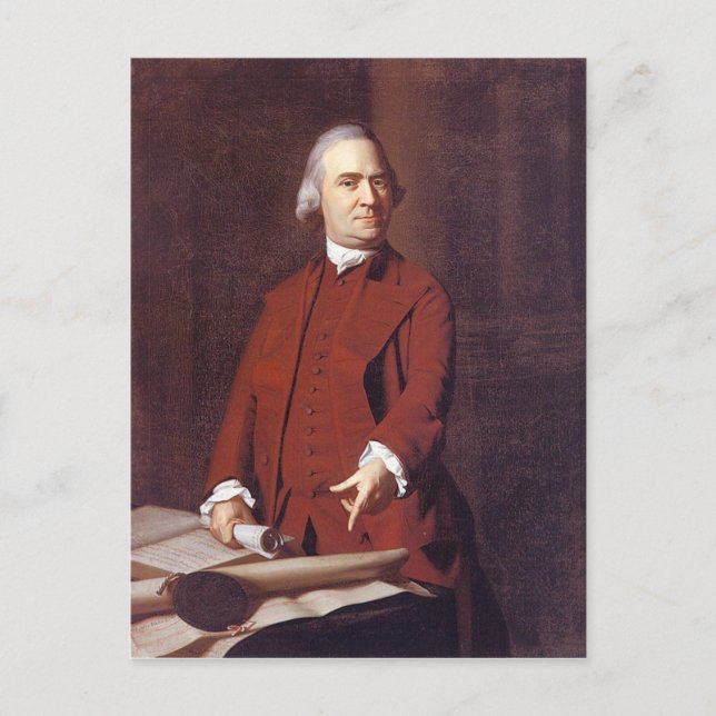 Carte Postale Samuel Adams (Devant)