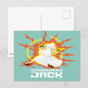 Carte Postale Samurai Jack Energy Graphic
