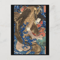 Samurai Peinture japonaise c. Années 1800