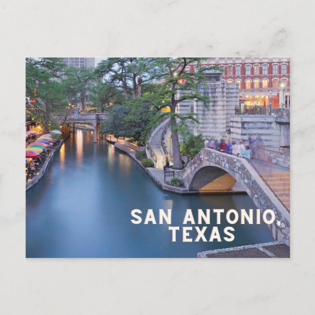 Carte Postale San Antonio Texas (Devant)