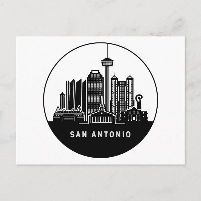 Carte Postale San Antonio Texas (Devant)