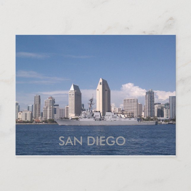 CARTE POSTALE SAN DIEGO (Devant)