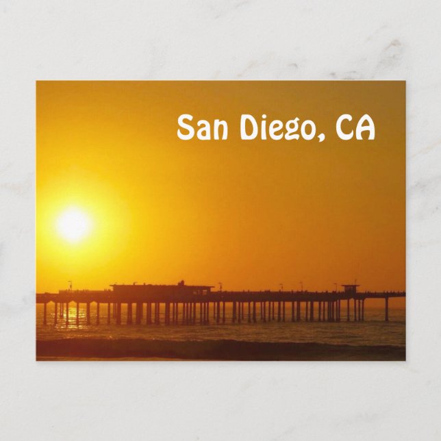 Carte postale San Diego, CA (Devant)