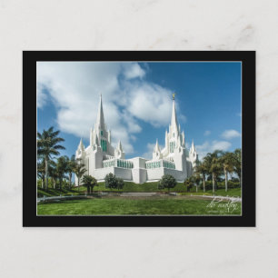 Carte Postale San Diego California LDS Temple