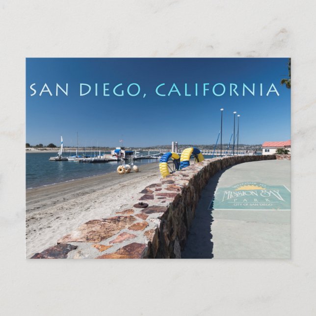 Carte Postale San Diego, Californie (Devant)