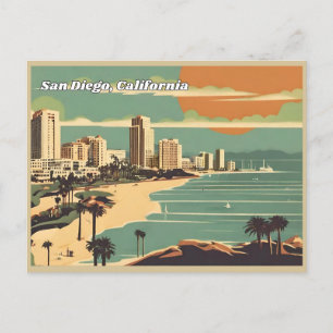 Carte postale San Diego, Californie