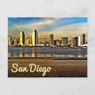 Carte Postale San Diego City View 1